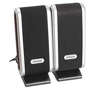 Foemey 2 altavoces USB para computadora, altavoces portátiles estéreo de 3,5 mm con conector de oreja para computadora de escritorio y portátil