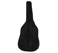 Foemey 38 pulgadas Funda de transporte para hombro de tela Oxford con funda y piezas de repuesto para guitarra, Negro , 98x38x10cm