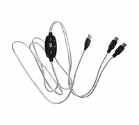 Foemey Cable USB de entrada y salida MIDI convertidor de PC a teclado de música