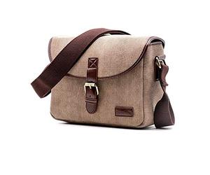 Foemey - Funda para cámara de fotos retro para 200D 77D 7D 80D 800D 1300D 6D 70D 760D 750D 700D 600D 100D 1200D 1100D Sx540 (), caqui