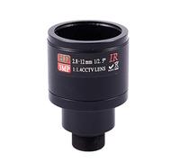 Foemey HD CCTV Lente 3.0MP M12 2.8-12mm Varifocal CCTV IR HD Objetivo, F1.4, Enfoque manual Zoom