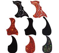Foemey - Juego de 8 guitarras acústicas para guitarra, autoadherente, colibrí y en forma de guitarra, 40 pulgadas, guitarra de 41 pulgadas