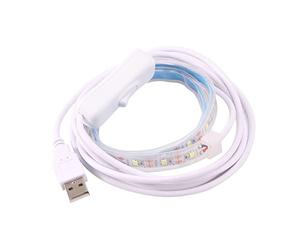 Foemey Lámpara LED de detección de fugas USB para saxofón, herramienta de reparación de instrumentos de viento de madera, piezas de saxofón