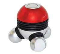 Foemey Masaje de VibracióN Corporal PortáTil Potente Masajeador EléCtrico Vibrador con Luz LED Roja
