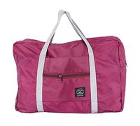 Foemey Multifunción de Gran Capacidad Casual Plegable Impermeable para Almacenamiento Equipaje Bolsa de Viaje Bolsa Organizador Bolso Tote Borgoña, Borgoña