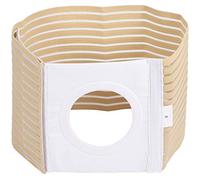 Foemey OstomíA CinturóN Abdominal Soporte de Cintura Uso en el Estoma Abdominal para Arreglar la Bolsa y Prevenir la Hernia Paraestomal (S)