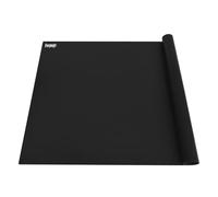 Foepoge Extra Grandes 92x61 cm Tapete de Silicona para Resina Epoxi Transparente Manualidades/Epoxy Resin Kit, Estera de Silicona para Llaveros, Cristales, Madera, Bisuteria Manualidades,Negro