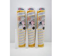 Förch K126 - Juego de 3 adhesivos para alerón (1 K, 1 unidad), color negro