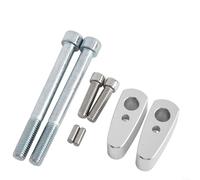 FoFor R For R Nine T For RiseFor R BaFor R foFor R MotoFor Rcycle HandlebaFor R Moves Up 20mm Compatible with 2014 2024 Models Aluminum ConstFor Ruction (plata)