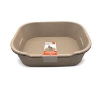 FOFOS | Bandeja Descartable para Arena de Gato | Biodegradables | Pack 2 Unidades - para Gatos (Bandeja Oval (Pack 2 Unidades))