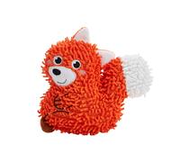 FOFOS Juguete de Peluche para Perros - con Sonajero Interior, Tela Reforçada, Lavable a Máquina y Juguete para la Limpieza de Dientes para Perros (Zorro S)