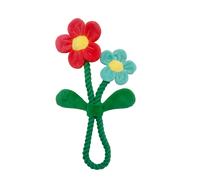 FOFOS | Juguete de Cuerda | Colección Limitada Primavera - para Perros (Flores de Colores)