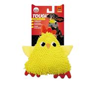 FOFOS Juguete de Peluche para Perros - con Sonajero Interior, Tela Reforçada, Lavable a Máquina y Juguete para la Limpieza de Dientes para Perros (Pollo S)