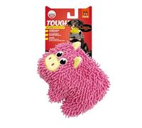 FOFOS Juguete de Peluche para Perros - con Sonajero Interior, Tela Reforçada, Lavable a Máquina y Juguete para la Limpieza de Dientes para Perros (Cerdito S)
