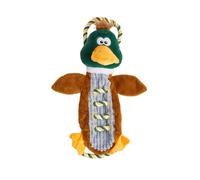 FOFOS | Juguete de Peluche Resistente con Cuerda - para Perros (Pato)