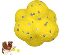 FOFOS Pelota para Perros Indestructible con Rebote Irregular - Juguete Interactivo y Elástico, Ideal para Perros Agresivos y Masticadores Intensos
