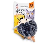 FOFOS | Ratón de Cuerda con Sonido (Gris) - Para Gato