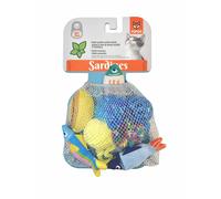 FOFOS | Juguete de Peluche | Juguete Interactivo | Rascador | con Catnip | Colección Limitada de Sardinas - para Gatos (Pack 9 Juguetes Surtidos con Catnip)