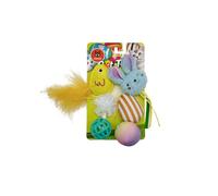FOFOS | Set de 6 Juguetes con Formas Divertidas y Catnip | Colección Limitada Primavera - para Gatos (Pack de 6 Juguetes con Catnip)
