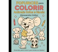 Fofurices para Colorir: Animais Fofos e Fáceis
