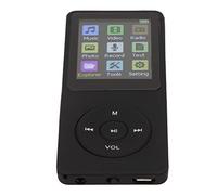 FOFY Reproductor de MP3, Batería de Larga DuracióN, Reproductor de MúSica Ultrafino PortáTil, Compatible con Tarjetas de Memoria PequeñAs con Accesorios para Entretenimiento de Estudiantes (Negro)