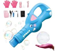 Fog Bubble Machine - Recargable Automatic Fog Game, Machine with Lights and Music for Kids Party, Beach, Summer Play, Outdoor, Indoor Fun Entertainment Lights and MusicsFeature