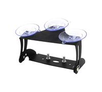 Fog Light Mounting Brackets - Light Bracket | Car Bumper Suction Cup Bracket For Front Windshield, Warning Ligght Support For Off Road Truck, 2-Pack, Black