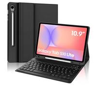 FOGARI Funda con teclado para tablet Samsung Galaxy Tab S10 Lite AI, color negro