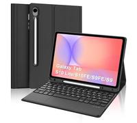 FOGARI Funda con teclado para tablet Samsung Galaxy Tab S10 Lite AI con panel táctil, color negro