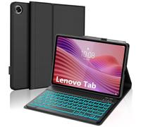 FOGARI Funda Teclado para Lenovo Tab 10.1" 2025, Español Ñ Teclado Bluetooth Magnético Desmontable para Tablet Lenovo Tab 10.1 Pulgadas 2025 TB-311FU, Negro