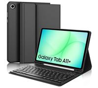 FOGARI Teclado para Samsung Tab A11 Plus 11" 2025, Funda para Galaxy Tab A11+ con Español Ñ Teclado Bluetooth para Tablet Samsung A11+ Plus 11" 2025 SM-X230/X235/X236B, Negro