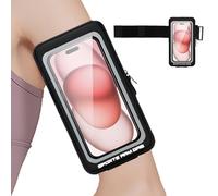 Fogbush Handy Armband Handgelenktasche,joggen zubehör,Sportarmband mit Handytasche 6,9" für iPhone 17/16/15/14 Pro Max/Samsung Galaxy Ultra, Xiaomi Huawei Joggen Arm Handyhülle Running Armband
