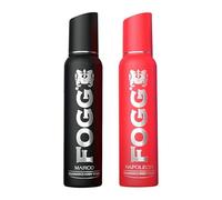 Fogg Napoleón (rojo) Marco (negro) Fragrance Body Spray Deo 120 ml - Pack of 2 by Fogg