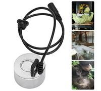 Fogger Mist Maker, Aleación de Zinc Mini Estanque de Agua Fuente de jardín Fogger Accesorios para Fuentes de Interior y Exterior Estanque Pecera Máquina de Niebla 60 cm, 24 V