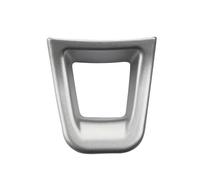 FOGJCMET Cubierta del Volante del Coche Cubierta Decorativa para Volante Coche Accesorios para VW para Caddy para para Multivan para Caravelle Funda Protectora del Volante(Matt Silver)