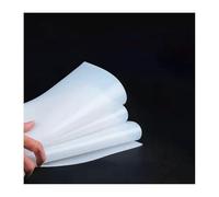Foglio di Gomma siliconica Bianca, foglio Silicone Trasparente, tappetino in Silicone, for la casa, il giardino, pannello sottile, gli accessori semitrasparenti(500x500x4mm)