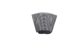 Foglio Di Rete Di Plastica 1 juego de fundas red plástico blanco y negro for bolsas lona, fundas for manualidades, accesorios for bolsos, hilo for tejer Para Hacer Bolso(Black Small Grid)