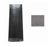 Foglio Di Rete Di Plastica Accesorios for bolsos, bolsa de plástico, rejilla malla, bolsas lona blancas y negras, hojas 33x50CM, hilo for manualidades Para Hacer Bolso(Black Small Grid)