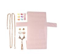 Foglio Di Rete Di Plastica Accesorios Kit de malla plástico for tejer, ayuda for, bolso mano, funda red, accesorios for bolsos DIY Para Hacer Bolso(Grey 2)