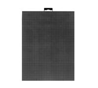 Foglio Di Rete Di Plastica Bolsa de 14CT for manualidades, rejilla plástico 28x21CM, lona malla, cubierta red blanca y negra, proyectos ganchillo Para Hacer Bolso(Black)