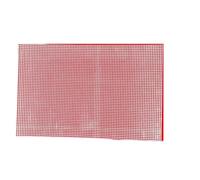 Foglio Di Rete Di Plastica Bolsa de plástico for manualidades, rejilla malla, bolsa lona blanca, hojas, hilo, tejido Para Hacer Bolso(Small Grid 30-30CM)