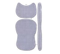 Foglio Di Rete Di Plastica Bolsos de mano tejidos, bolsos hombro, malla tejida, forro, tejido, plástico, lámina, adorno terciopelo, herramientas, ayuda fácil for tejer Para Hacer Bolso(Color 3)