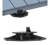 Fogmiea 30 rodamientos de altura ajustable, 18 - 30 mm, rodamientos de placa de apoyo perfectos para WPC, subestructuras de madera, subestructuras de madera y tablones de terrazas