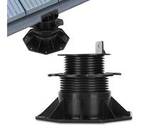 Fogmiea 50 rodamientos de apoyo, altura ajustable, 30 - 60 mm, patas niveladoras, rodamientos de placas para terrazas subestructura, WPC