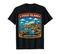 Fogo Island Canadá Viaje Familiar Fogo Island Vacaciones Camiseta