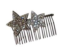 Fogukier Clips de de estrella invisible - Peine fijador de acabado de cabello en forma de estrella - Peinetas para el cabello de novia de estrella, accesorios para el cabello de estrella para mujer,