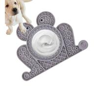 Fogukier de lamer Perros, Almohadilla para Perros | Tazón para Perros con de Rana de Silicona con Tazas de succión - Bandeja sensorial sensorial sin Deslizamiento, Placa de alimentación Lenta para