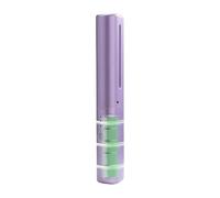 Fogukier Peine alisador de cabello, herramienta de peinado portátil, cepillo de cerámica, alisador de pelo, para niñas, peinar pelucas, mujeres, de viaje para el hogar