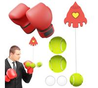 Fogukier Pelota de Boxeo,Portátil De Pared Actividades Interactivas Divertidas - Entrenador De Reflejos De Boxeo | para Juguetes Atletas Hogar Tiempo En Familia Fiesta Escuela Navidad Cumpleaños Ocio