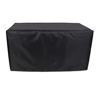 FOGUO Funda Mesa Jardin Exterior Rectangular 110x110x85cm, Funda Muebles Jardin Impermeable, Cubierta Protectora Muebles Exterior, Anti-UV Funda Protectora, Tela 420D Oxford